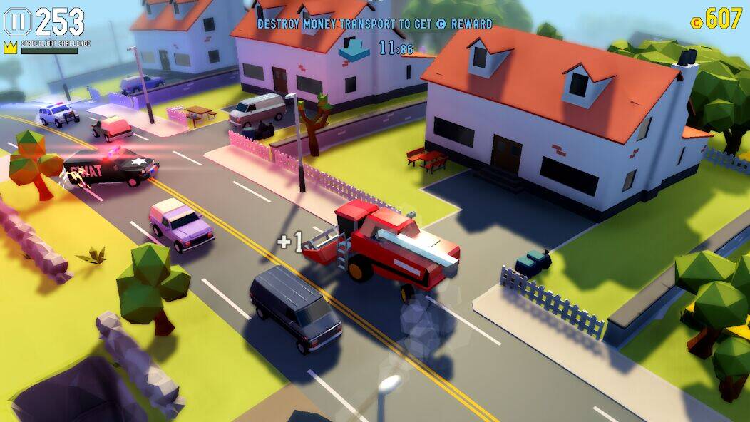 Скачать взломанную Reckless Getaway 2 [Много монет] MOD apk на Андроид