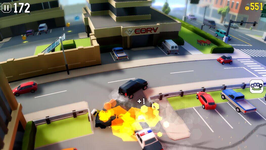Скачать взломанную Reckless Getaway 2 [Много монет] MOD apk на Андроид