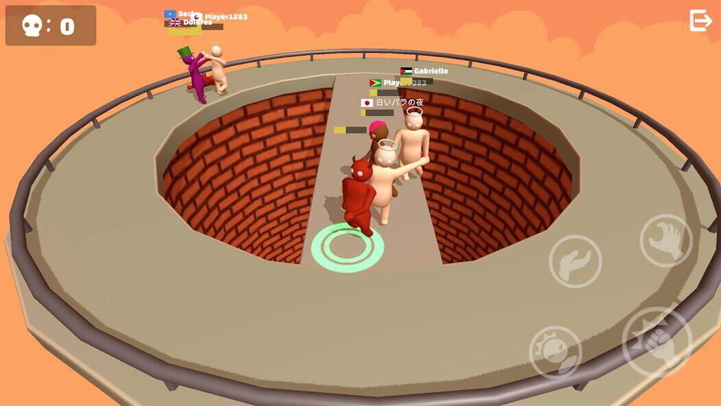 Скачать взломанную Noodleman.io 2 - Fight Party [Бесплатные покупки] MOD apk на Андроид