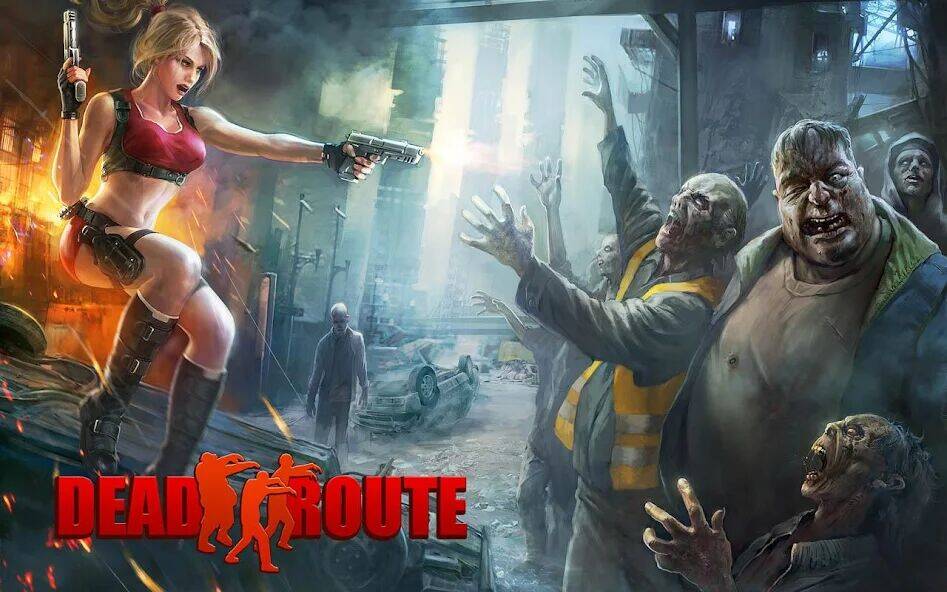 Скачать взломанную Dead Route [Много денег] MOD apk на Андроид