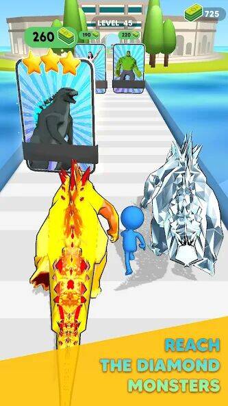Скачать взломанную Monster Draft [Много денег] MOD apk на Андроид
