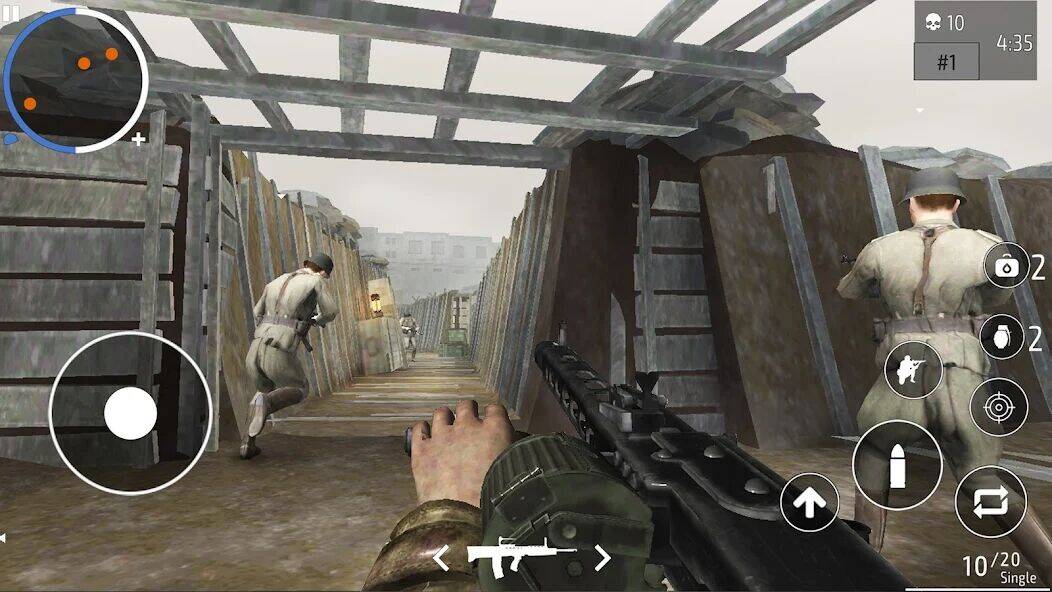 Скачать взломанную World War 2 Shooter оффлайн [Мод меню] MOD apk на Андроид