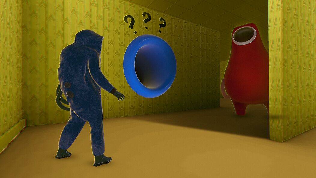 Скачать взломанную Hide in The Backrooms: Побег [Много денег] MOD apk на Андроид