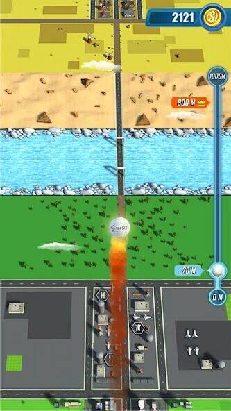 Скачать взломанную Golf Hit [Много монет] MOD apk на Андроид