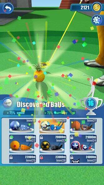Скачать взломанную Golf Hit [Много монет] MOD apk на Андроид