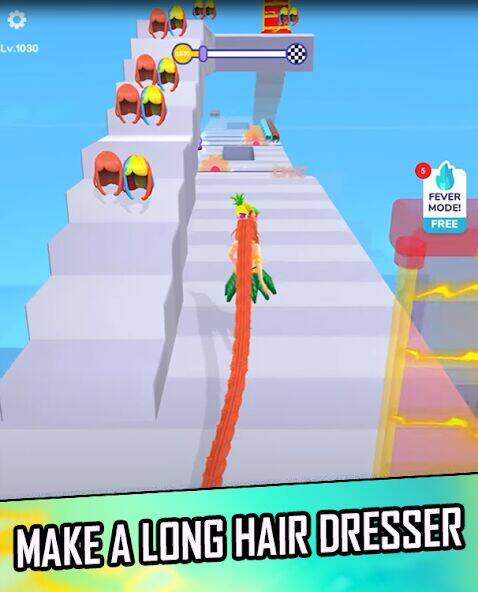 Скачать взломанную Hair Challenge - Hair Games [Мод меню] MOD apk на Андроид