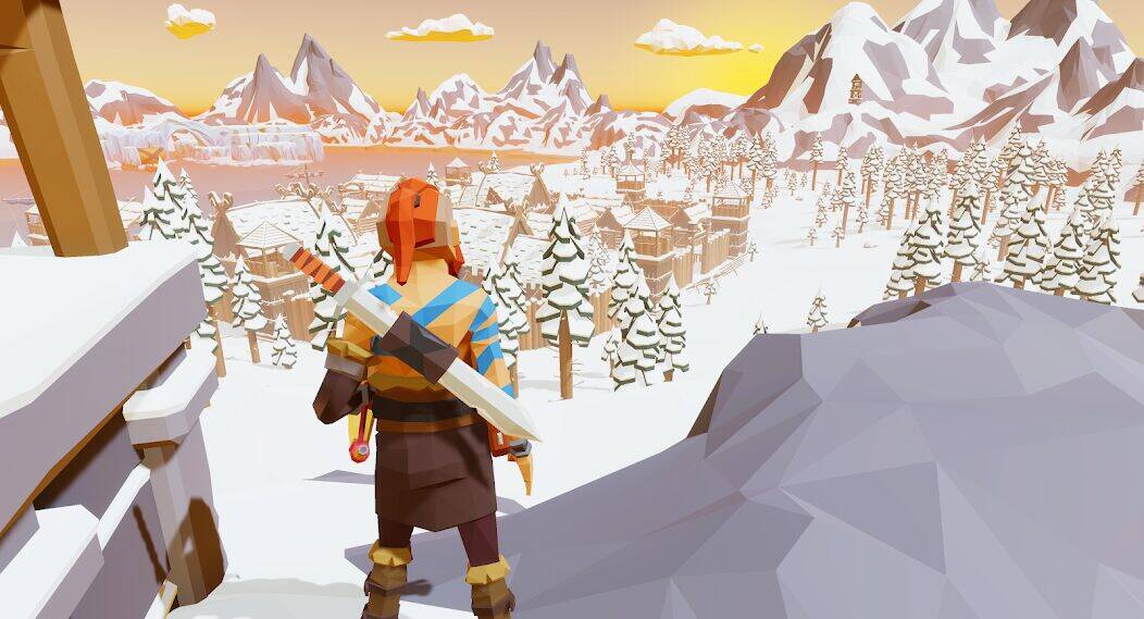 Скачать взломанную Викинг Рагнар Валгалла Война [Много денег] MOD apk на Андроид