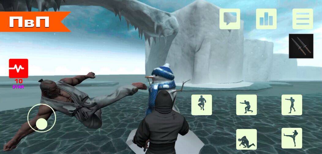 Скачать взломанную Fight Arena Online [Много денег] MOD apk на Андроид