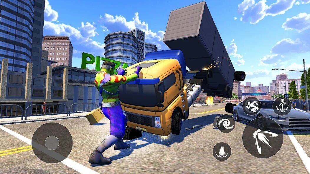 Скачать взломанную Super City Heroes:Super Battle [Много денег] MOD apk на Андроид