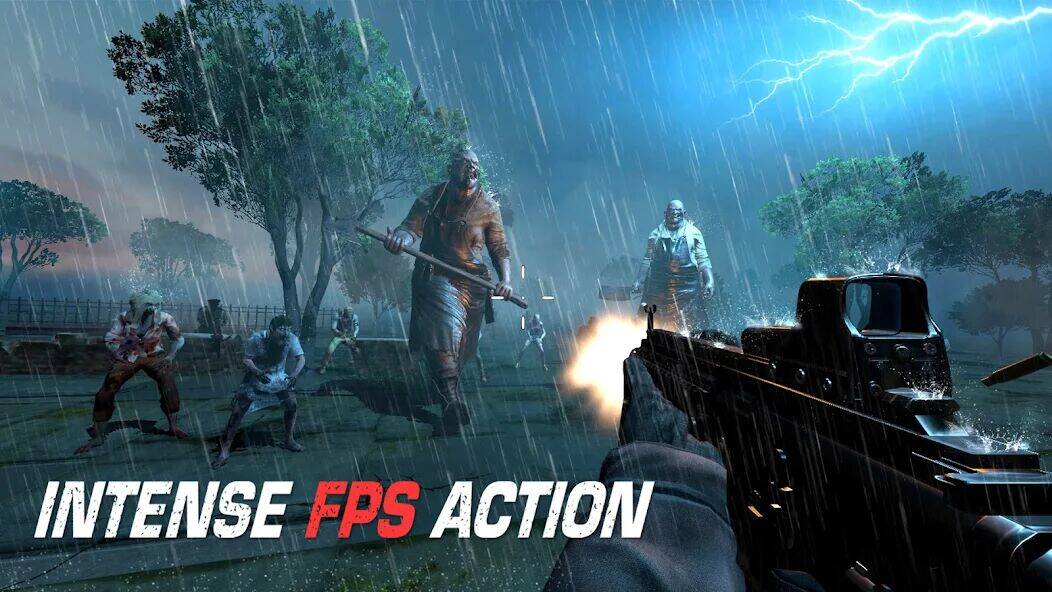 Скачать взломанную Zombie Hunter - Shooting Game [Мод меню] MOD apk на Андроид