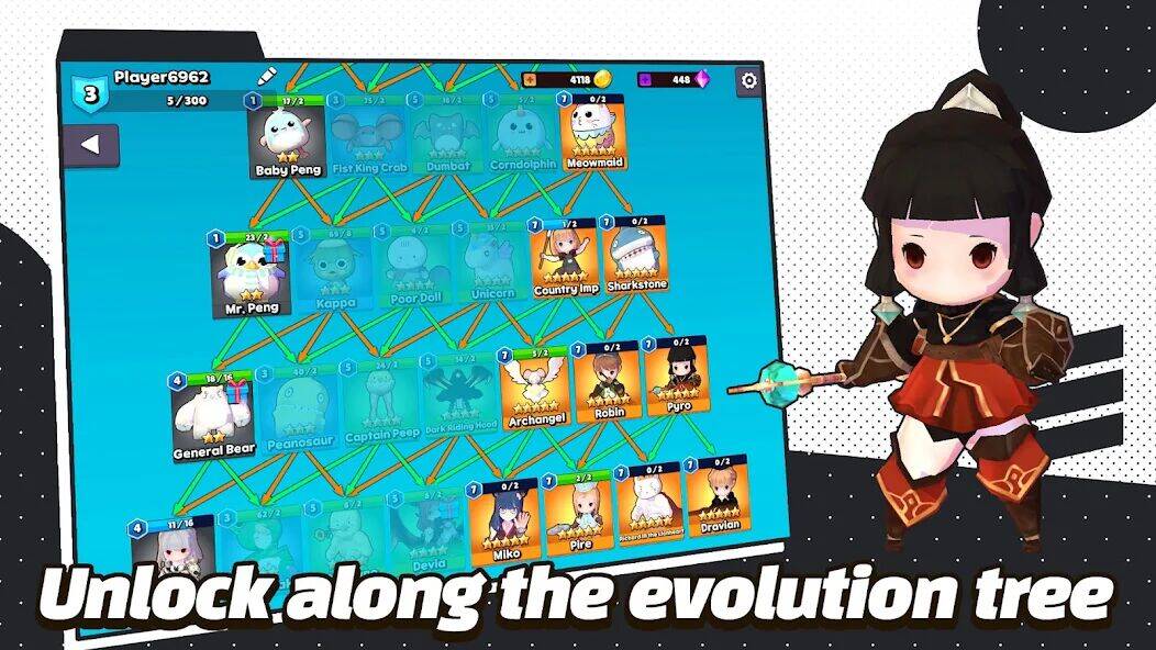 Скачать взломанную Magical Monster.io : Evolution [Бесплатные покупки] MOD apk на Андроид