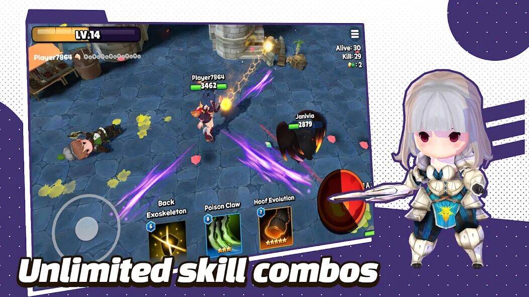 Скачать взломанную Magical Monster.io : Evolution [Бесплатные покупки] MOD apk на Андроид