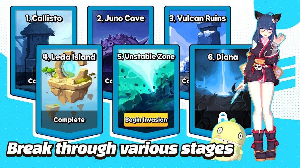 Скачать взломанную Magical Monster.io : Evolution [Бесплатные покупки] MOD apk на Андроид