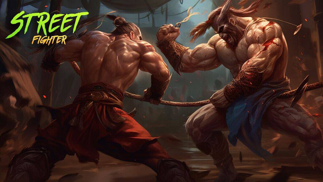 Скачать взломанную Street Fighter  [Бесплатные покупки] MOD apk на Андроид