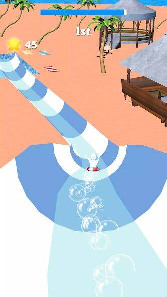 Скачать взломанную Waterpark Super Slide [Бесплатные покупки] MOD apk на Андроид