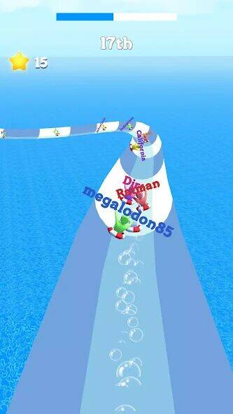 Скачать взломанную Waterpark Super Slide [Бесплатные покупки] MOD apk на Андроид