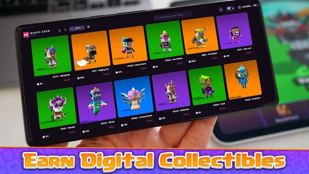 Скачать взломанную Hunters On-Chain TESTNET [Бесплатные покупки] MOD apk на Андроид