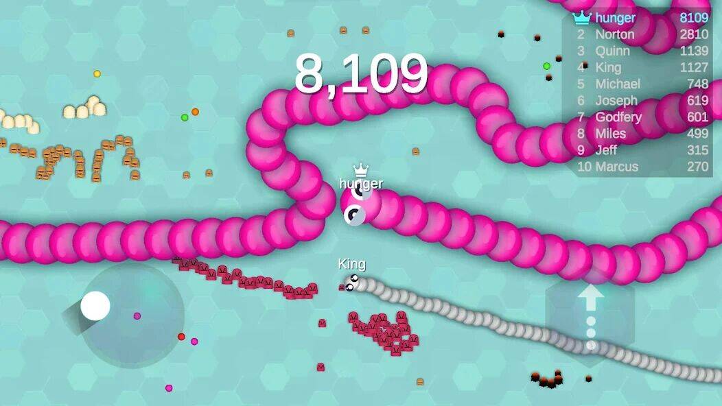 Скачать взломанную Snack Snake.io-Скользящая игра [Мод меню] MOD apk на Андроид
