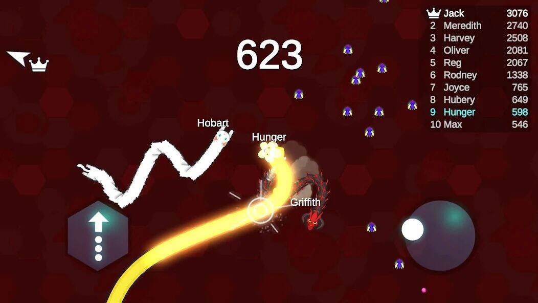 Скачать взломанную Snack Snake.io-Скользящая игра [Мод меню] MOD apk на Андроид