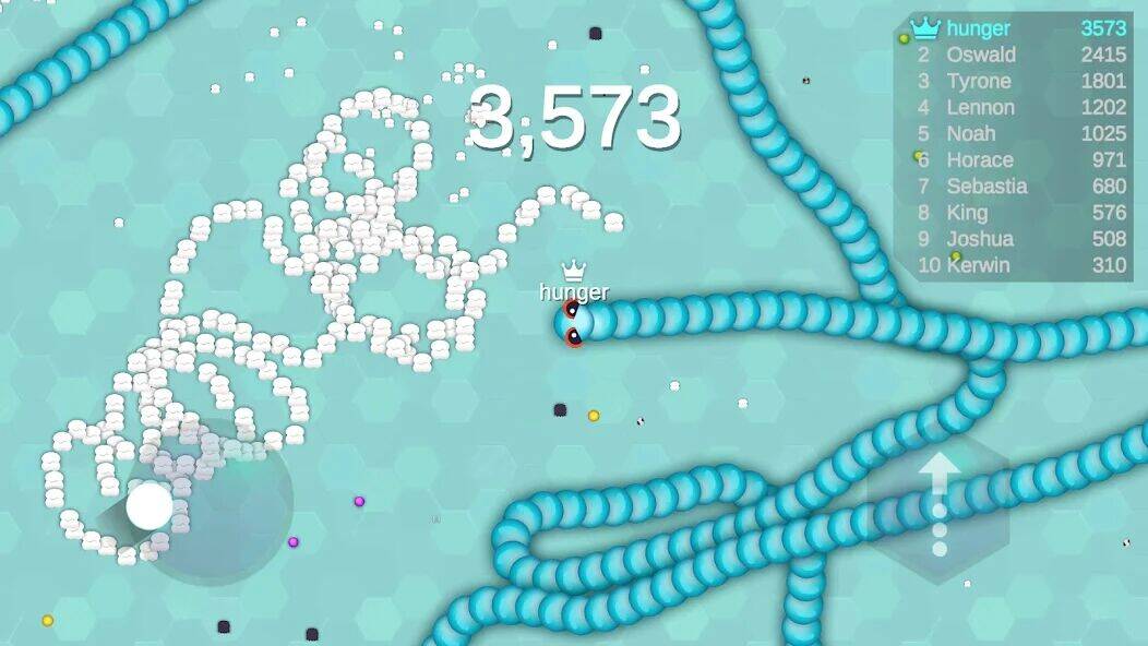 Скачать взломанную Snack Snake.io-Скользящая игра [Мод меню] MOD apk на Андроид