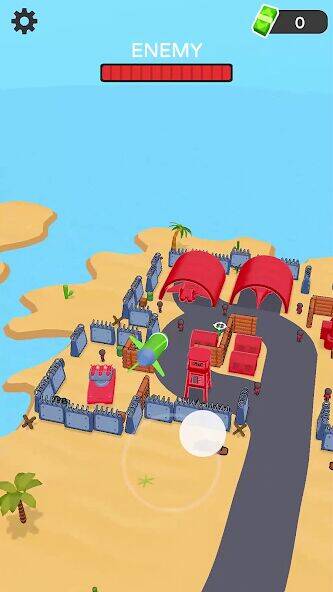 Скачать взломанную Artillery Defense [Много монет] MOD apk на Андроид