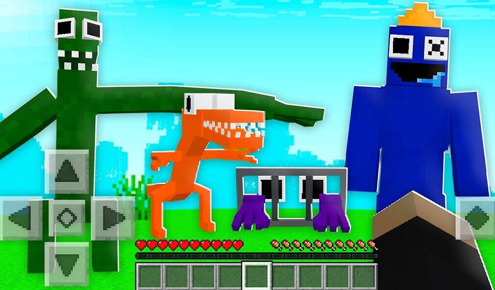 Скачать взломанную Craft Playtime: Hide and Seek [Бесплатные покупки] MOD apk на Андроид