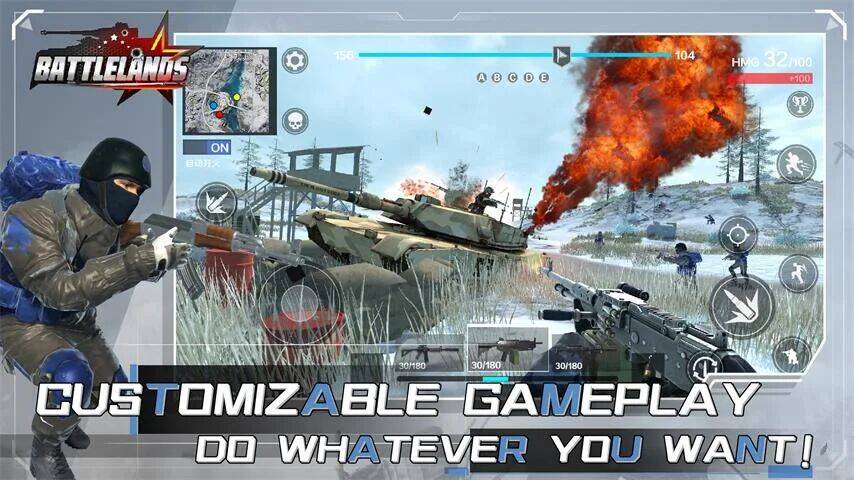 Скачать взломанную Battlelands:ww2 simulator [Много монет] MOD apk на Андроид