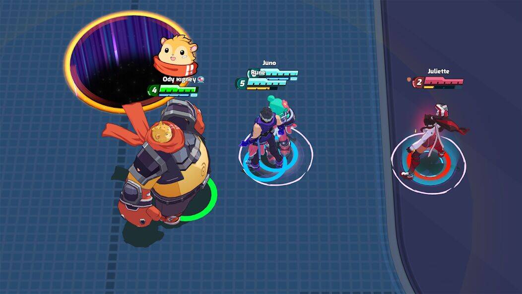 Скачать взломанную Omega Strikers [Много денег] MOD apk на Андроид