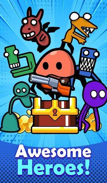Скачать взломанную Little Hero: Survival.io [Много монет] MOD apk на Андроид
