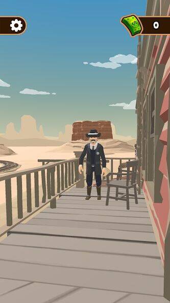Скачать взломанную Western Cowboy: Shooting Game [Много денег] MOD apk на Андроид
