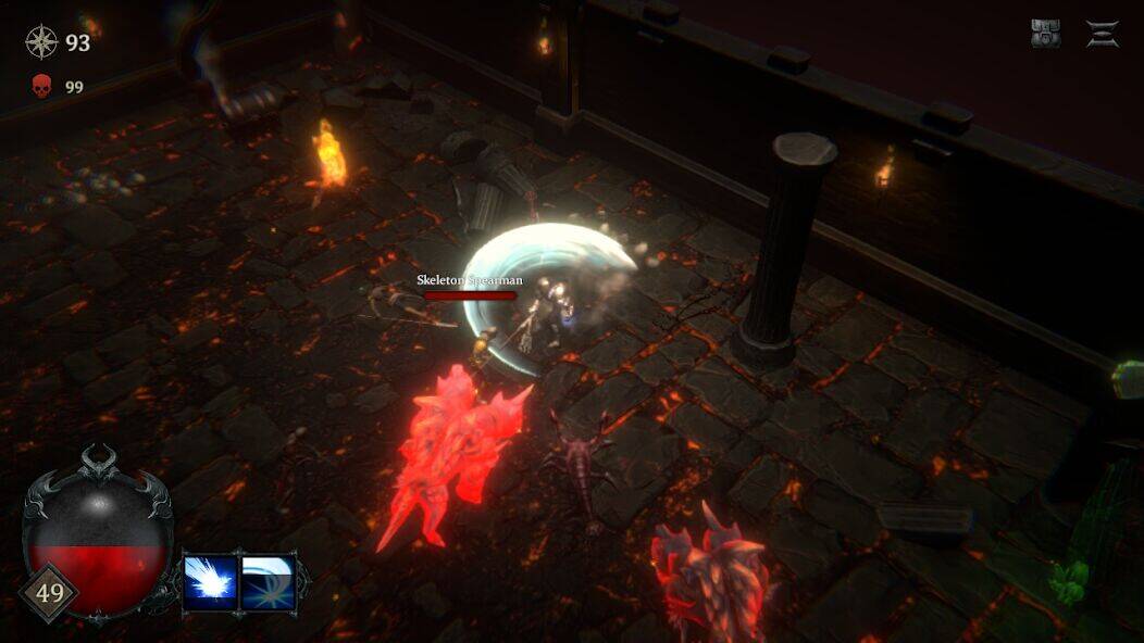 Скачать взломанную Dark Throne : The Queen Rises [Бесплатные покупки] MOD apk на Андроид