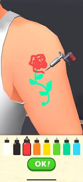 Скачать взломанную Dream Tattoo [Бесплатные покупки] MOD apk на Андроид