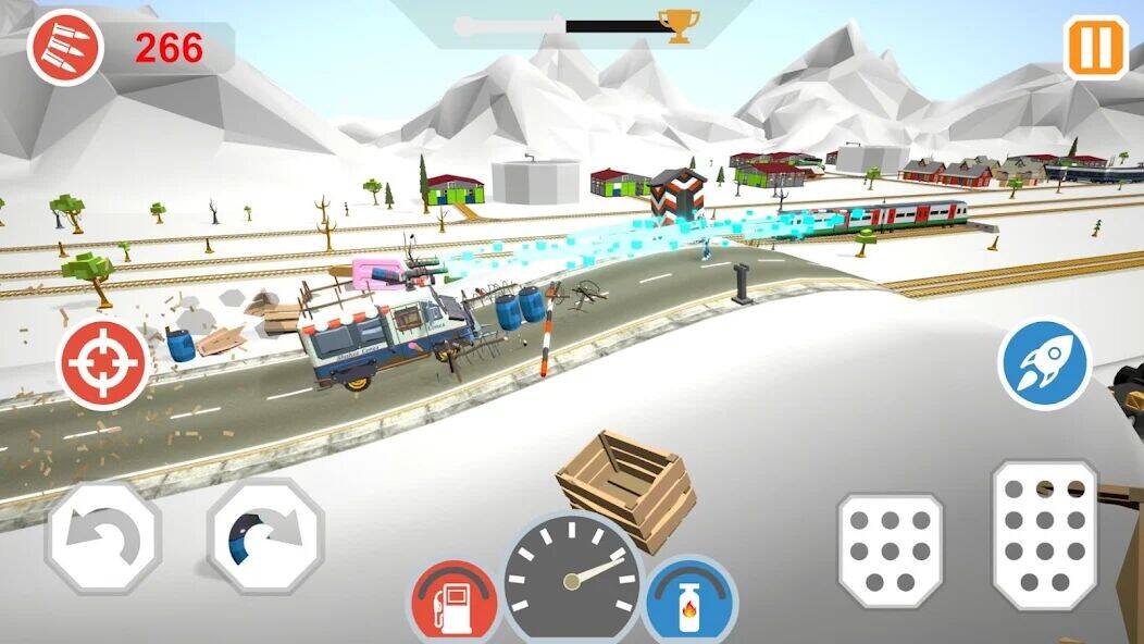 Скачать взломанную Zombie Cars: Разбивай Машины [Мод меню] MOD apk на Андроид