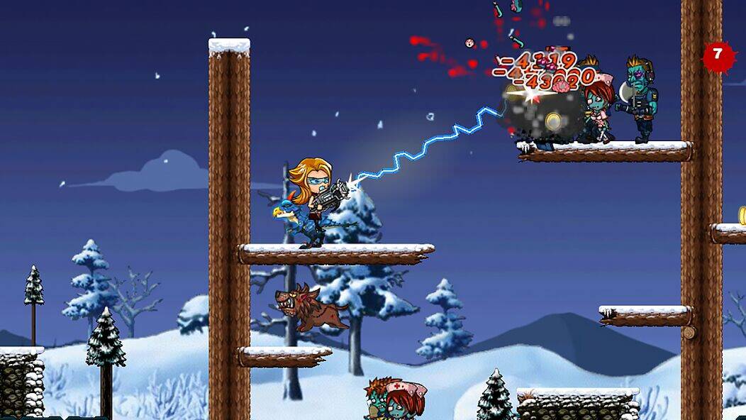 Скачать взломанную Zombie Killer: Doomsday Hero [Бесплатные покупки] MOD apk на Андроид