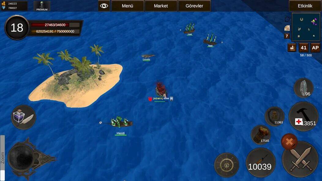 Скачать взломанную Naval Battle Online [Много монет] MOD apk на Андроид