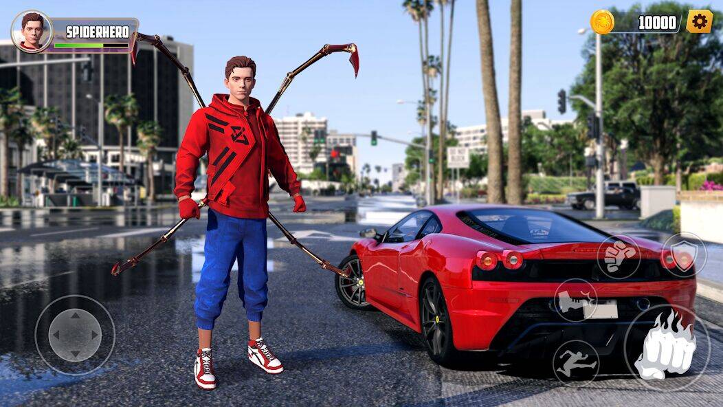 Скачать взломанную Spider Hero Man: Multiverse [Мод меню] MOD apk на Андроид