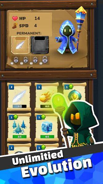 Скачать взломанную Dungeon Survivor [Бесплатные покупки] MOD apk на Андроид