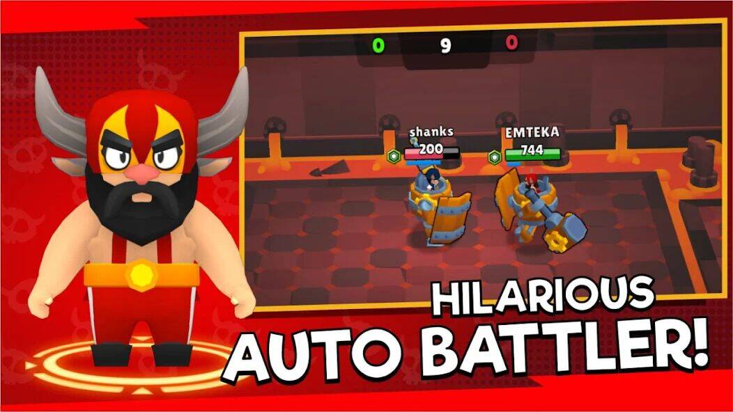 Скачать взломанную Hybrid Clash: Crazy Brawl [Много монет] MOD apk на Андроид