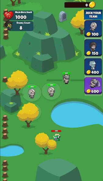 Скачать взломанную Squad Heroes: PvP Buster [Много денег] MOD apk на Андроид