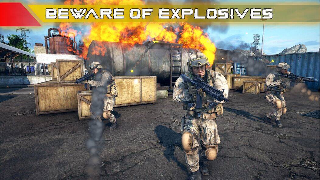 Скачать взломанную Игры с оружием - стрелялка FPS [Мод меню] MOD apk на Андроид