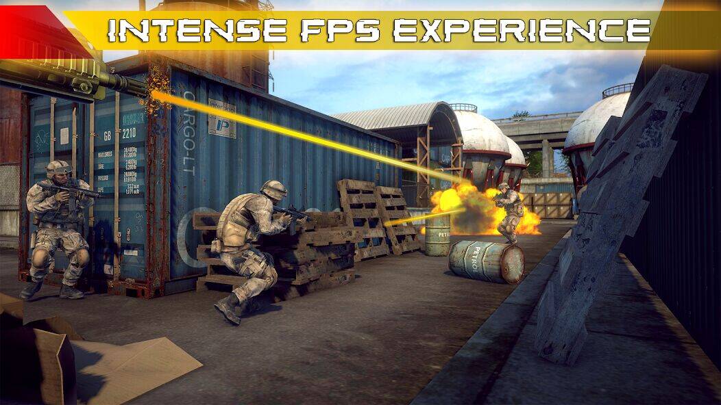 Скачать взломанную Игры с оружием - стрелялка FPS [Мод меню] MOD apk на Андроид