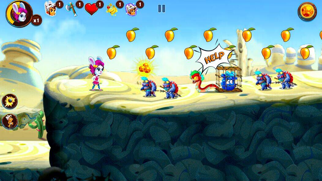 Скачать взломанную Adventures Game: Jungle Girl [Бесплатные покупки] MOD apk на Андроид