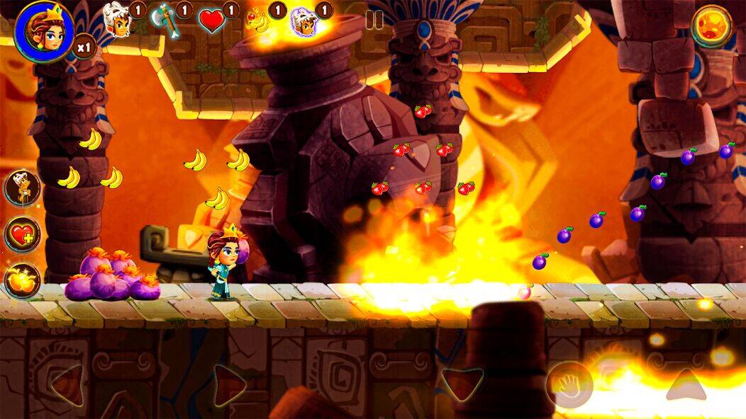 Скачать взломанную Adventures Game: Jungle Girl [Бесплатные покупки] MOD apk на Андроид