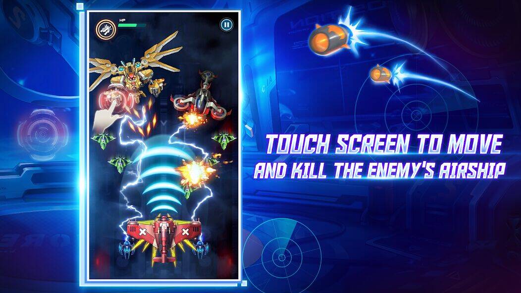 Скачать взломанную Strikers 1945: Sky Wars Game [Мод меню] MOD apk на Андроид