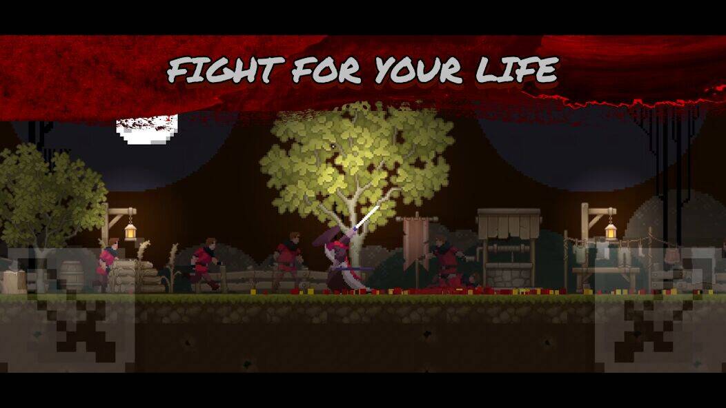 Скачать взломанную Thunder Samurai Defend Village [Много денег] MOD apk на Андроид