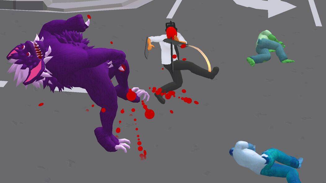 Скачать взломанную Chainsaw Man: Devil City Fight [Много денег] MOD apk на Андроид