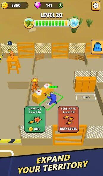 Скачать взломанную Choo Train Defense: Rainbow io [Мод меню] MOD apk на Андроид