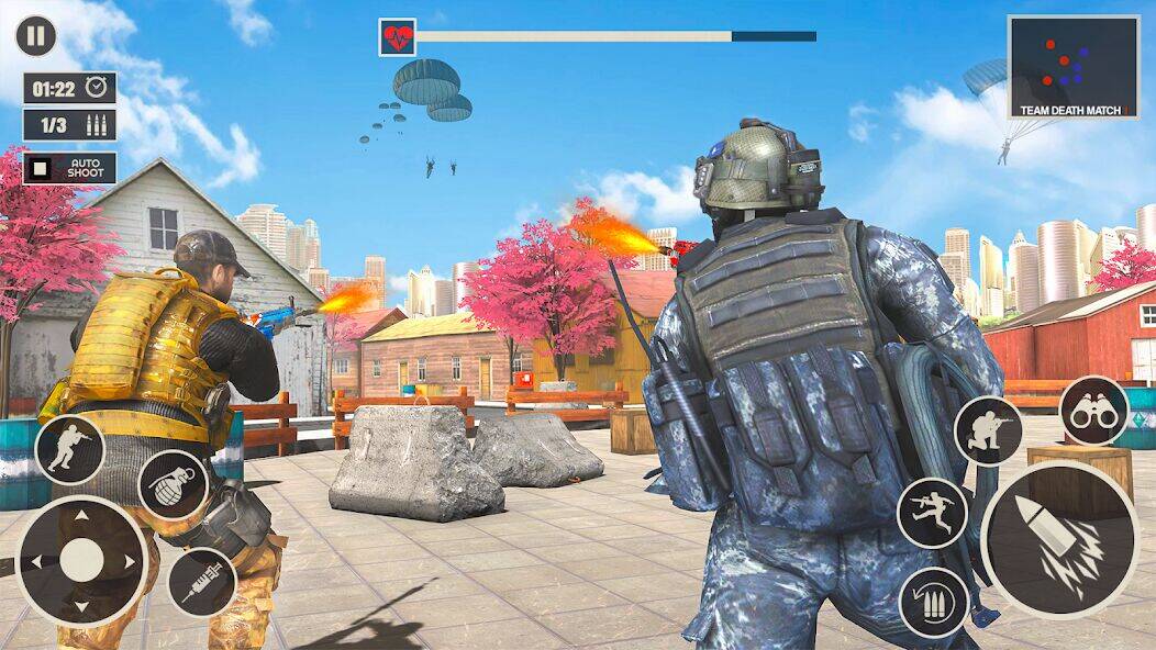 Скачать взломанную Офлайн военные стрелялки 3D [Много денег] MOD apk на Андроид
