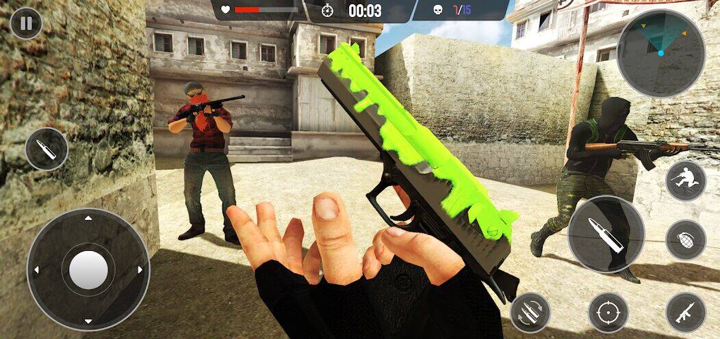 Скачать взломанную Target Ops - FPS Shooting Game [Много монет] MOD apk на Андроид