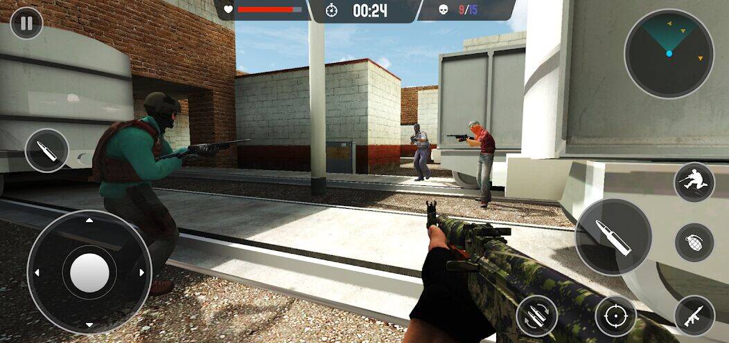 Скачать взломанную Target Ops - FPS Shooting Game [Много монет] MOD apk на Андроид